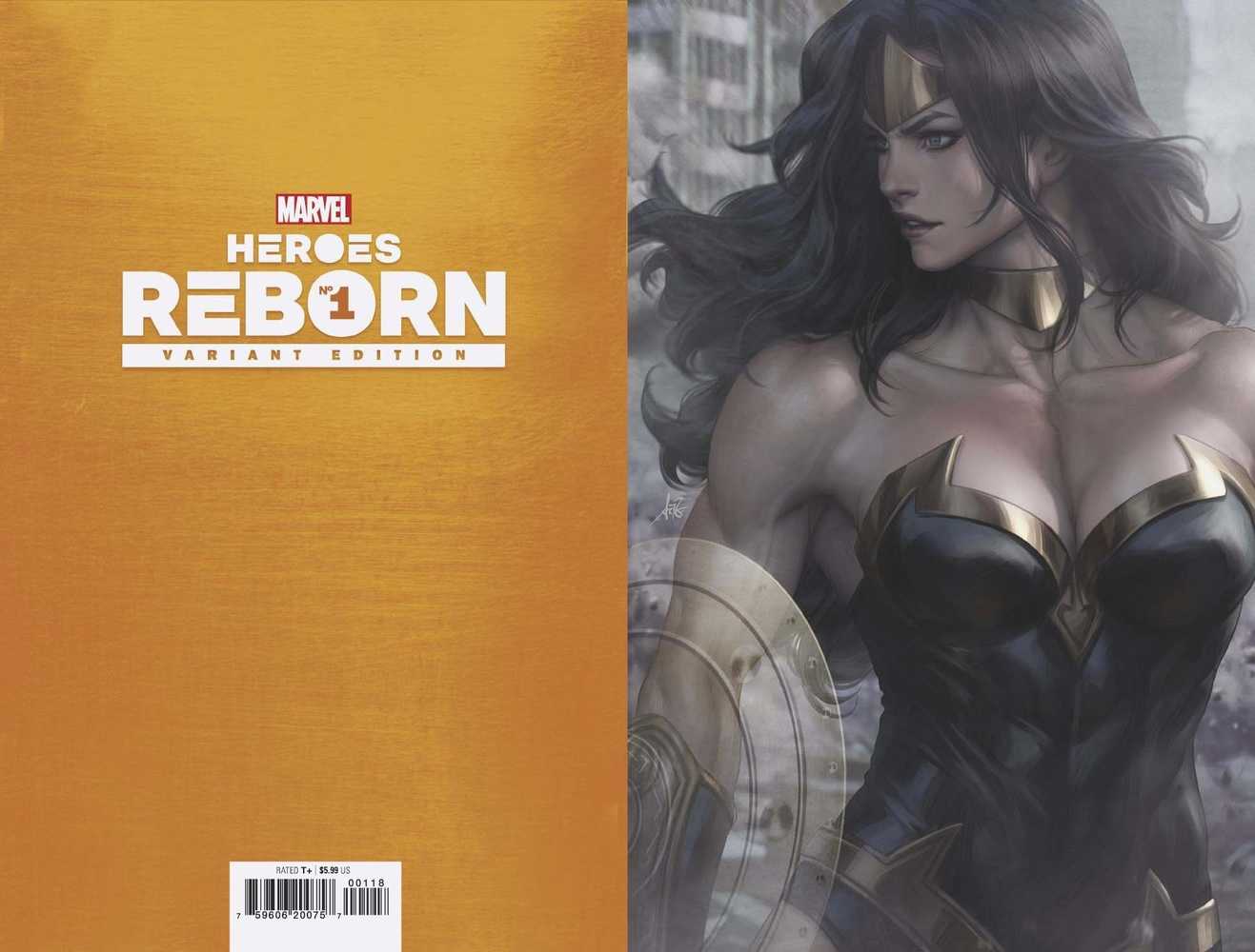 Heroes Reborn #1 (Of 7) Artgerm Full Art Variant