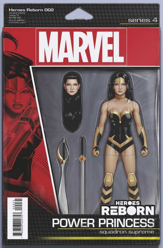 Heroes Reborn #2 (Of 7) Christopher Action Figure Variant
