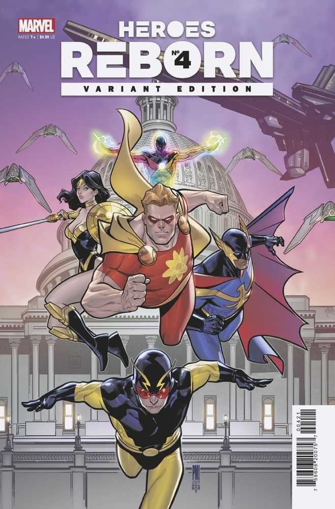 Heroes Reborn #4 (Of 7) Medina Squadron Supreme Variant