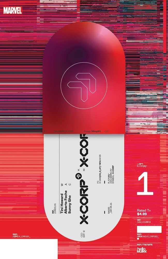 X Corp #1 Muller Design Variant