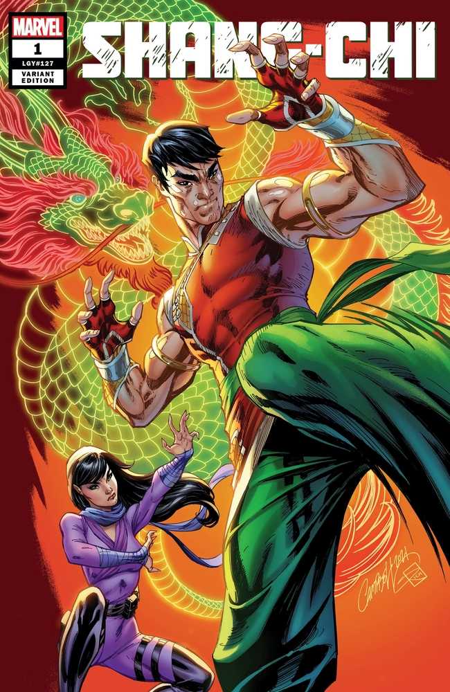 Shang Chi #1 Js Campbell Variant