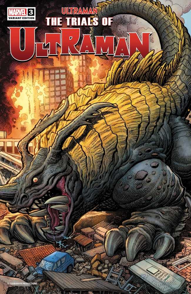Trials Of Ultraman #3 (Of 5) Art Adams Kaiju Variant