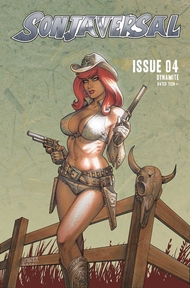 Sonjaversal #4 Cover B Linsner