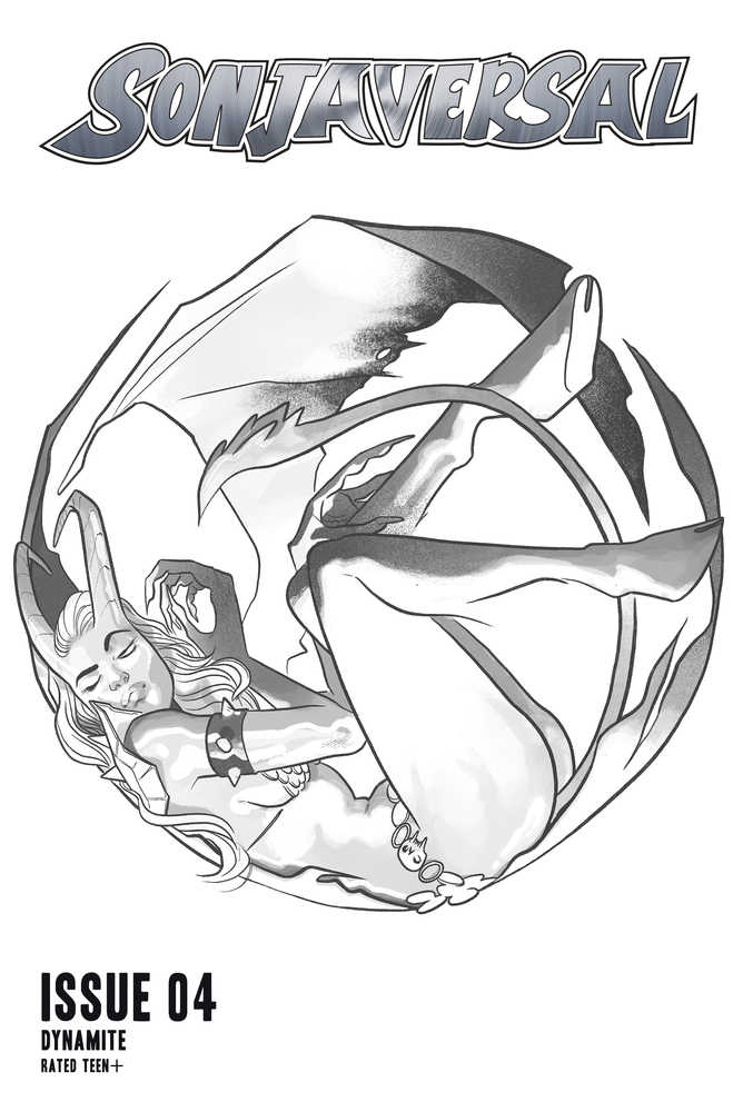 Sonjaversal #4 30 Copy Henderson Black & White Variant Edition