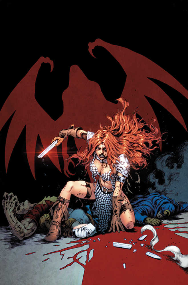 Red Sonja The Superpowers #5 Lau Limited Full Art Cover
