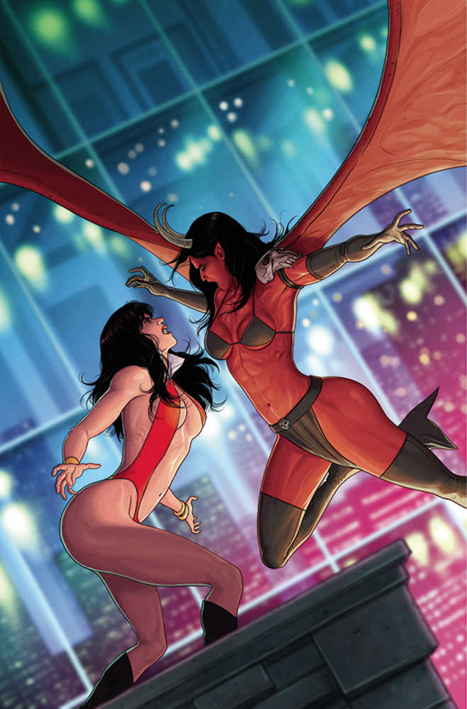 Vampirella vs Purgatori #3 Musabekov Limited Full Art Cover