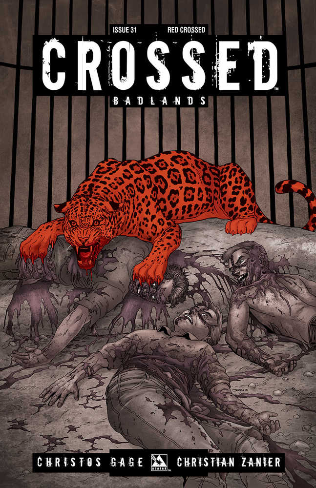 Crossed Badlands #31 Red Crossed Variant (Mature) 