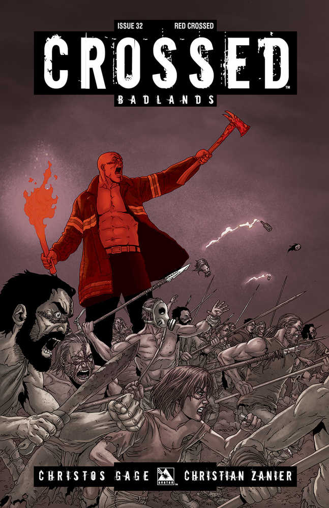 Crossed Badlands #32 Red Crossed Variant (Mature) 