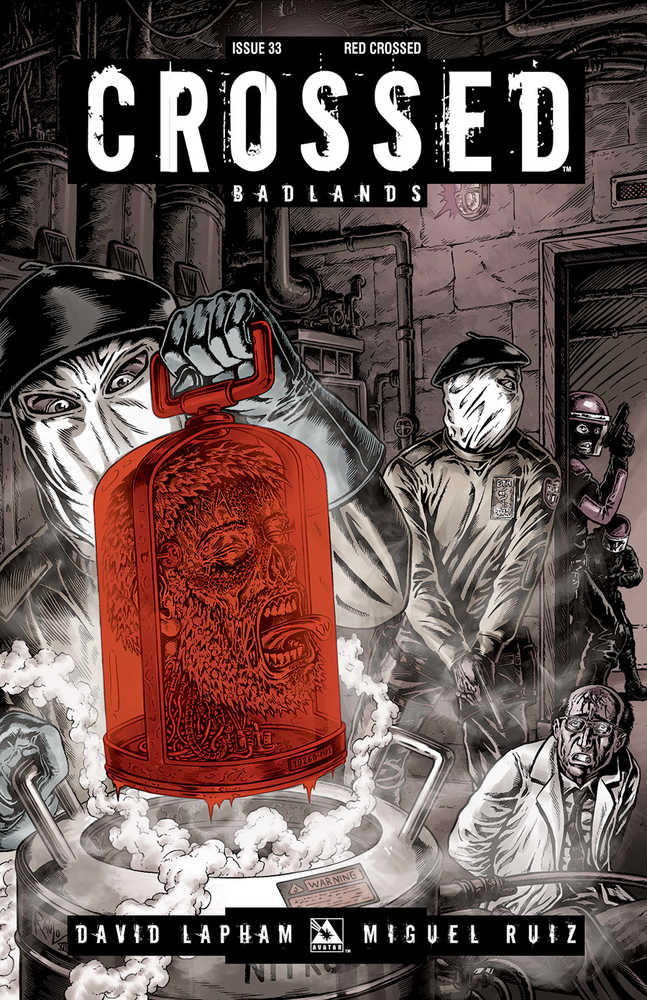 Crossed Badlands #33 Red Crossed Variant (Mature) 