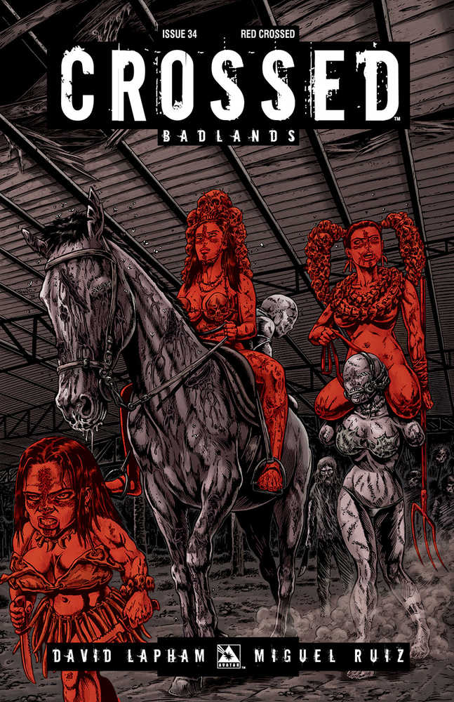 Crossed Badlands #34 Red Crossed Variant (Mature) 