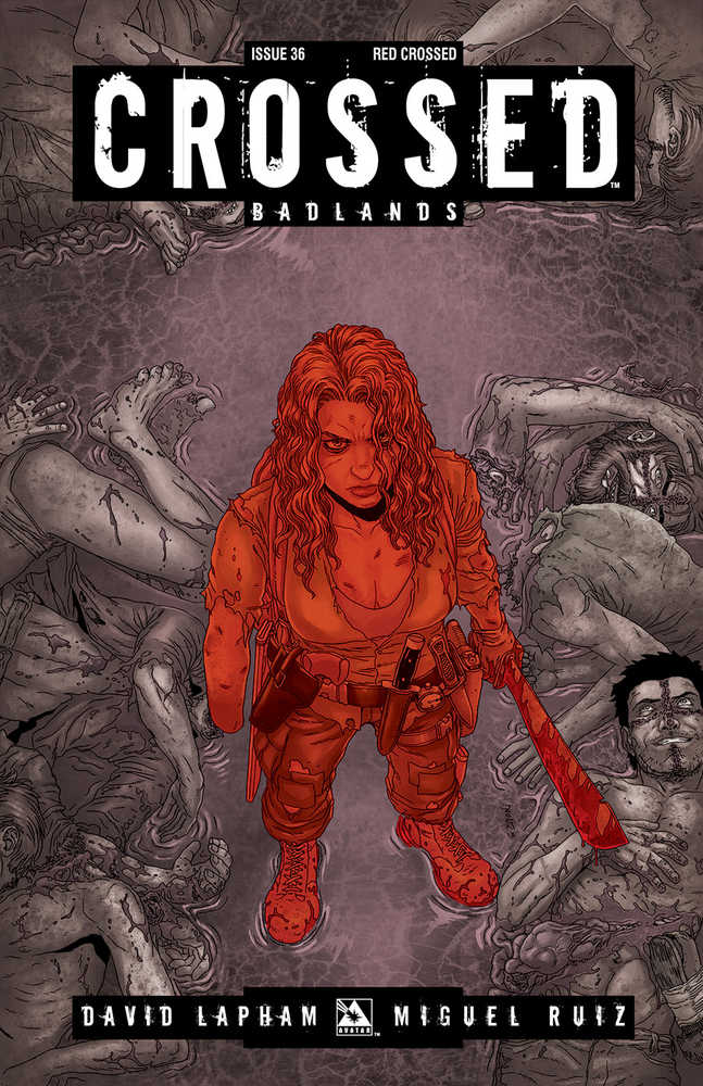Crossed Badlands #36 Red Crossed Variant (Mature) 