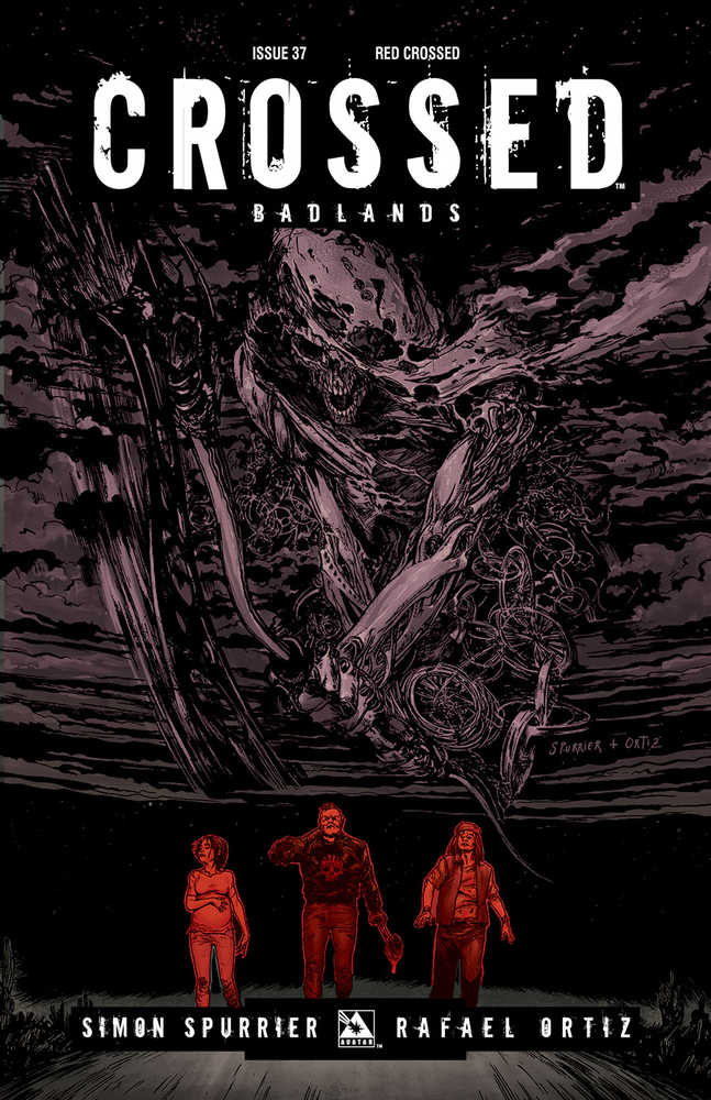 Crossed Badlands #37 Red Crossed Variant (Mature) 