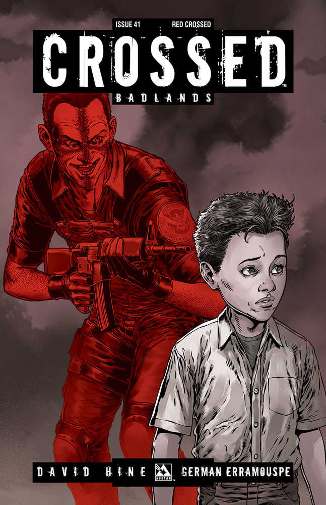 Crossed Badlands #41 Red Crossed Variant (Mature) 