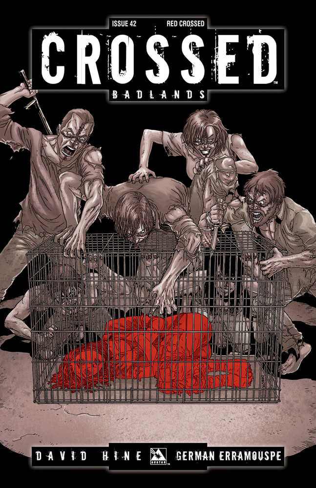 Crossed Badlands #42 Red Crossed Variant (Mature) 