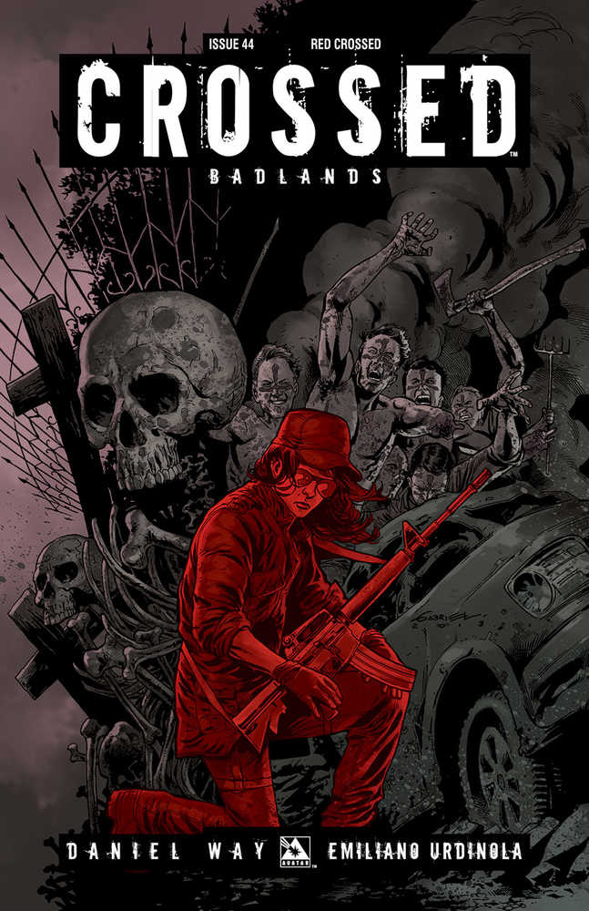 Crossed Badlands #44 Red Crossed Variant (Mature) 