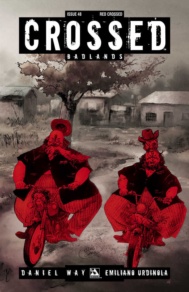 Crossed Badlands #48 Red Crossed Variant (Mature) 