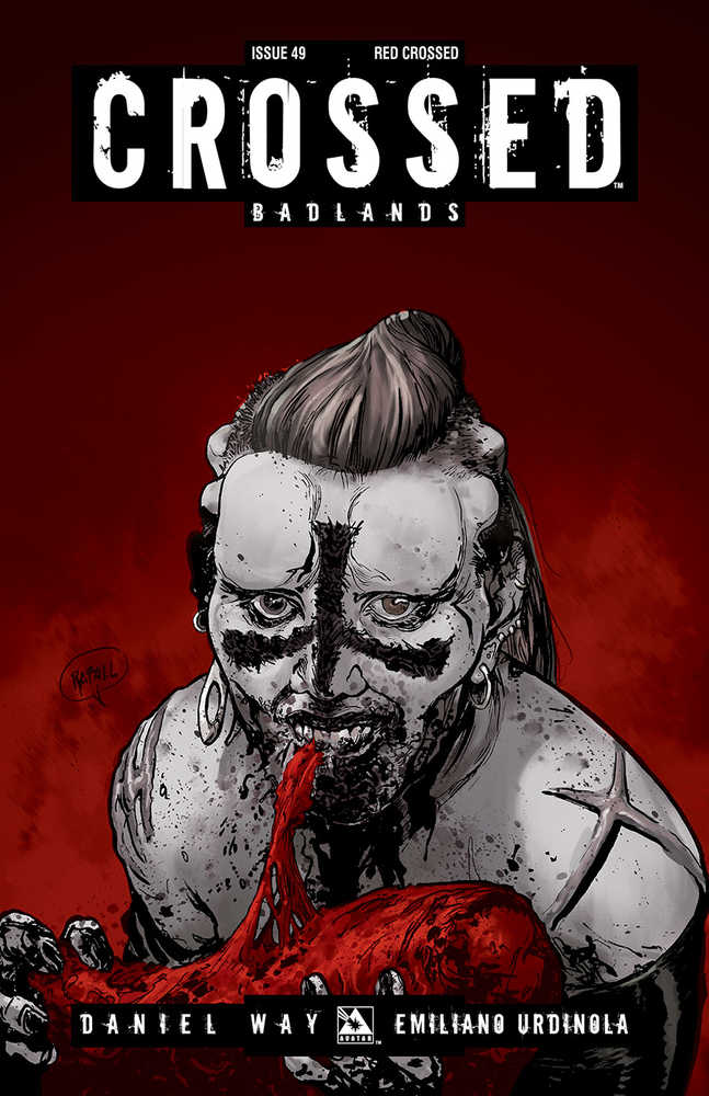 Crossed Badlands #49 Red Crossed Variant (Mature) 