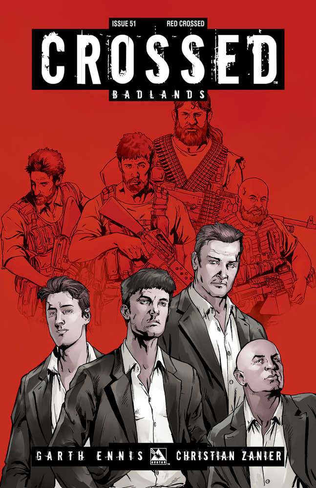 Crossed Badlands #51 Red Crossed Variant (Mature) 