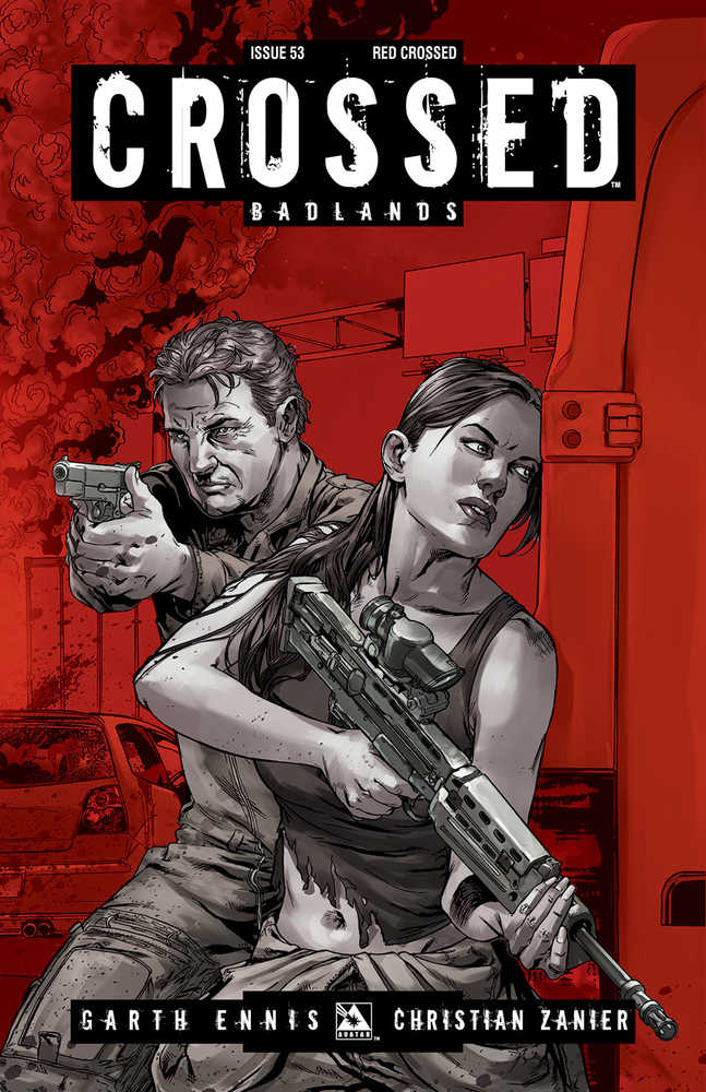 Crossed Badlands #53 Red Crossed Variant (Mature) 