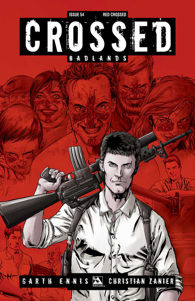 Crossed Badlands #54 Red Crossed Variant (Mature) 