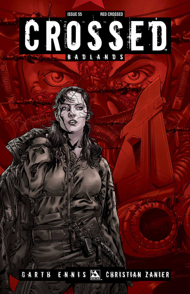 Crossed Badlands #55 Red Crossed Variant (Mature) 
