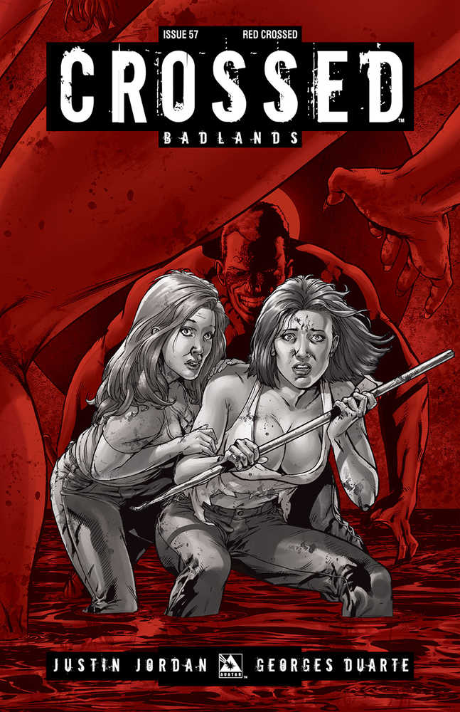 Crossed Badlands #57 Red Crossed Variant (Mature) 