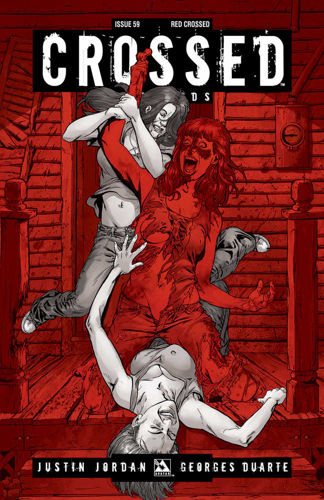 Crossed Badlands #59 Red Crossed Variant (Mature) 