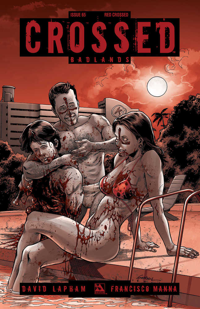 Crossed Badlands #65 Red Crossed Variant (Mature) 