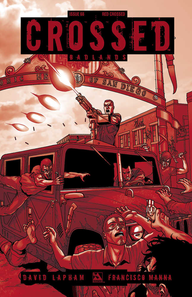 Crossed Badlands #68 Red Crossed Variant (Mature) 