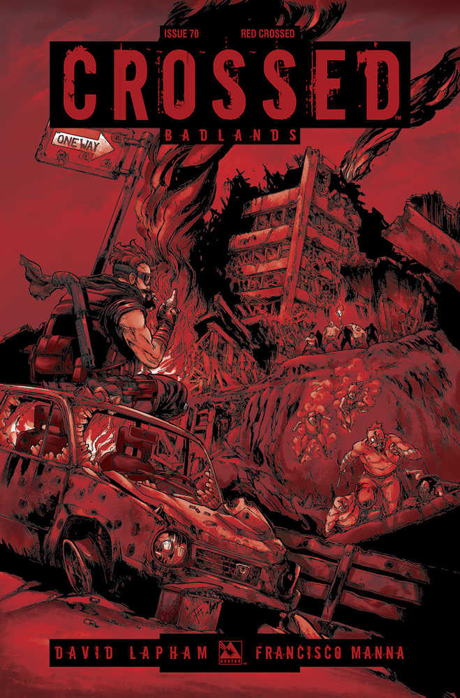 Crossed Badlands #70 Red Crossed Variant (Mature) 