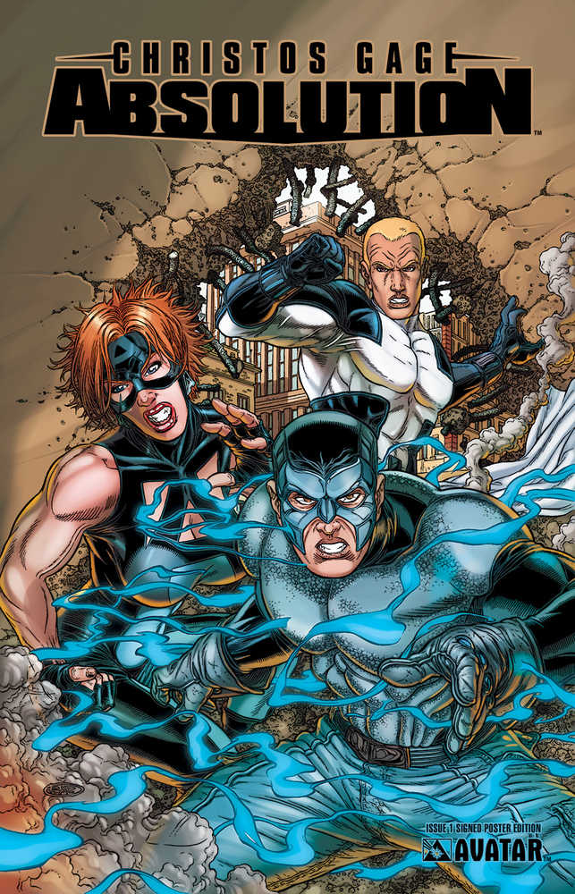 Absolution #1 Signed Poster Edition Variant (Mature) 