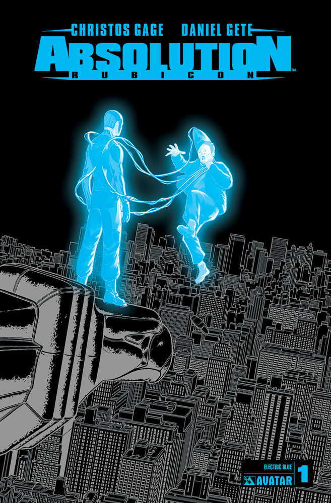 Absolution Rubicon #1 Electric Blue Variant (Mature) 