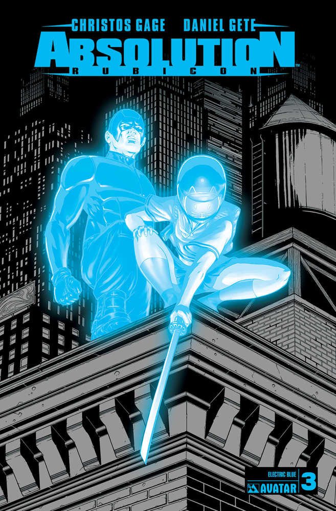 Absolution Rubicon #3 Electric Blue Variant (Mature) 