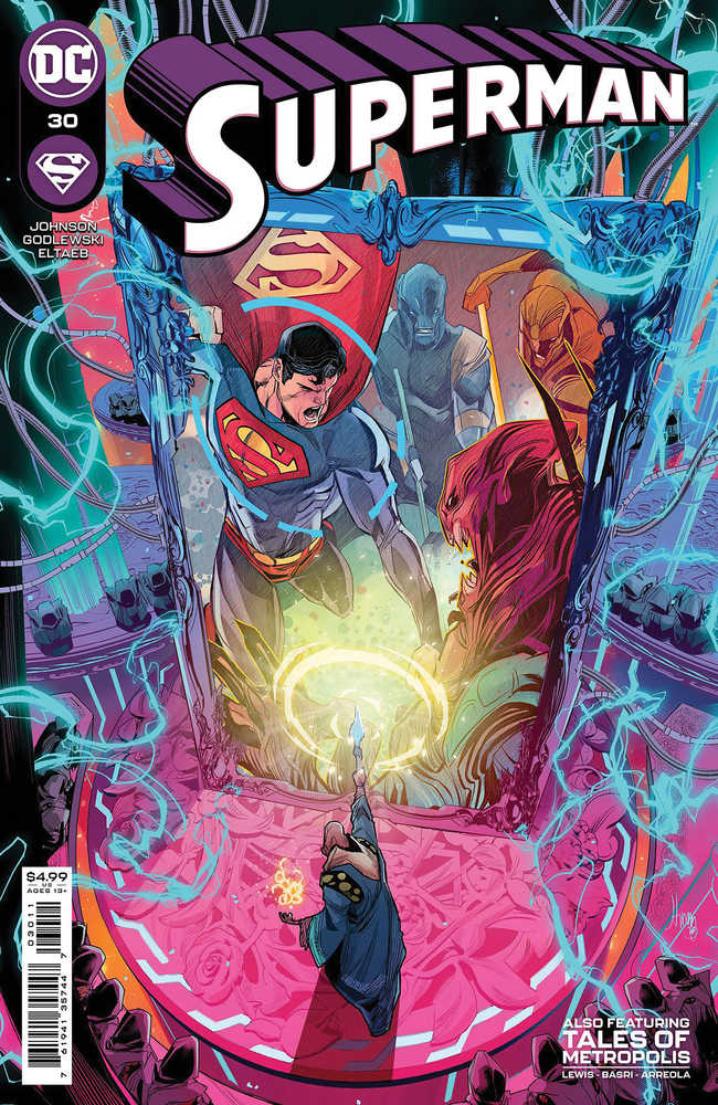 Df Superman #30 Johnson Signed 