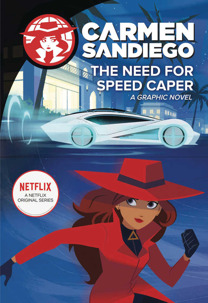 Carmen Sandiego Hardcover Graphic Novel Volume 04 Need For Speed Caper 