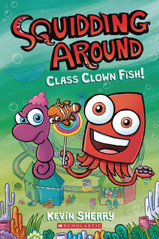 Squidding Around Hardcover Graphic Novel Volume 02 Class Clown Fish 