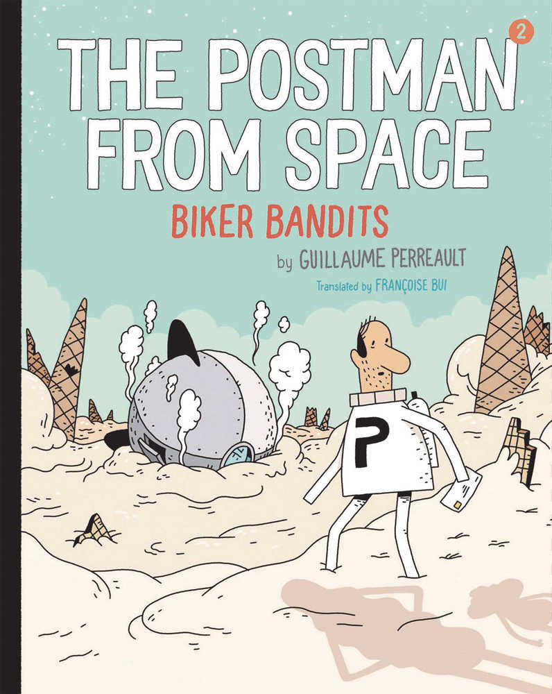 Postman From Space Year Hardcover Graphic Novel Volume 01 Biker Bandits 