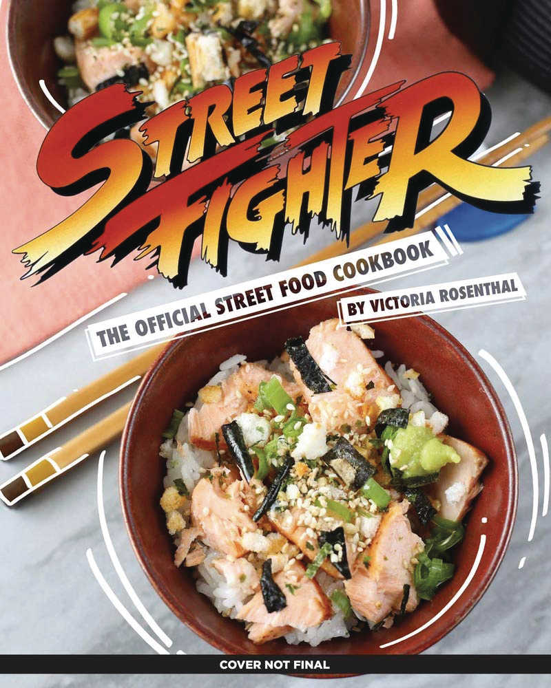 Street Fighter Off Street Food Cookbook Hardcover 