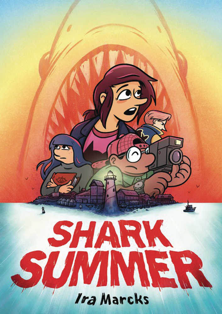 Shark Summer Hardcover Graphic Novel 