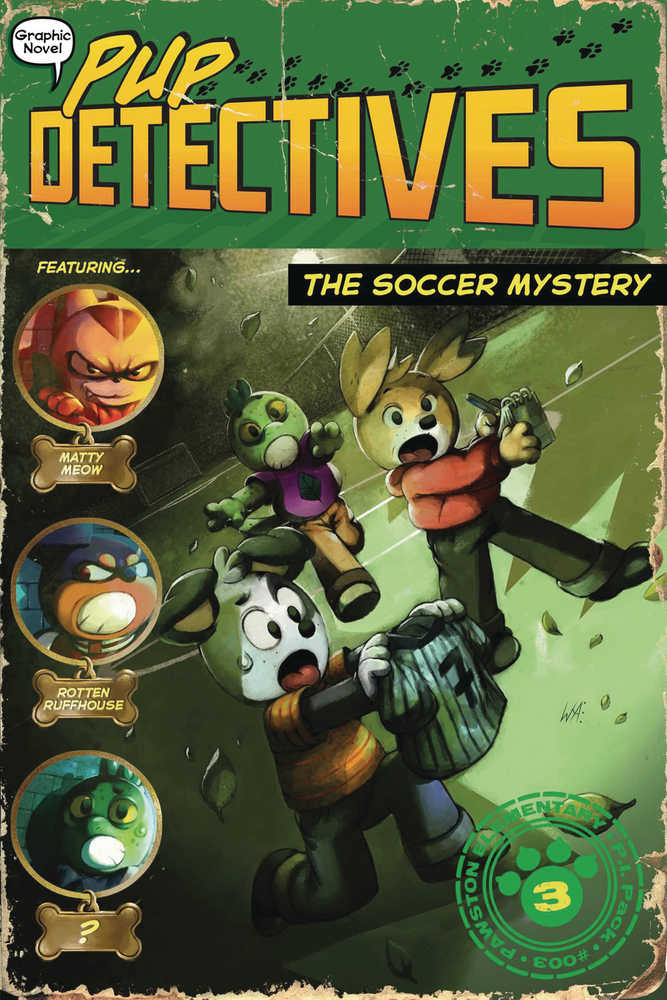 Pup Detectives Graphic Novel Volume 03 Soccer Mystery 