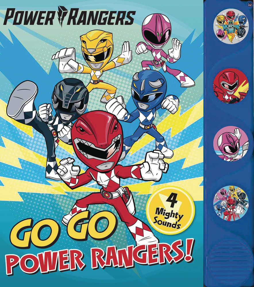Power Rangers Go Go Power Rangers Board Book W Sound 