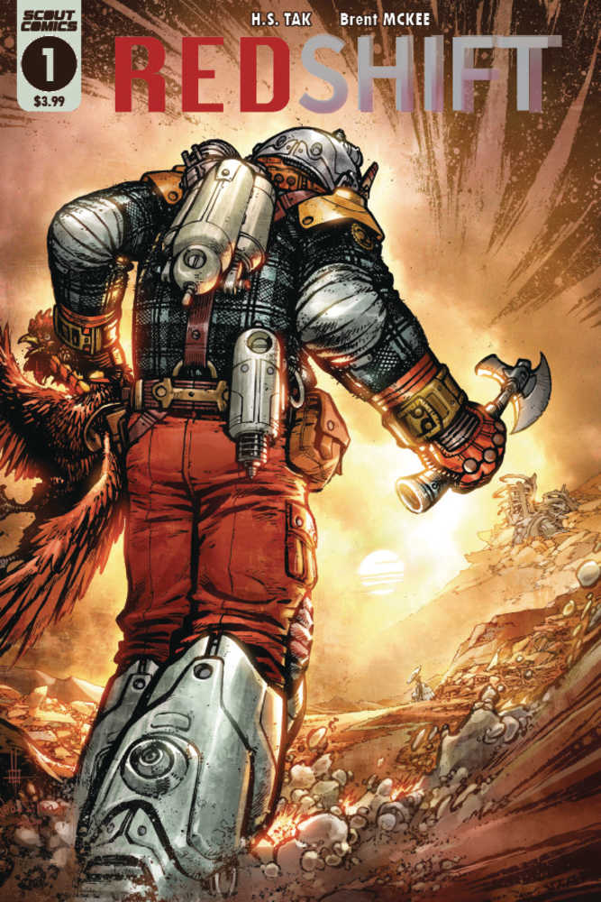 Redshift #1 (Of 6) 10 Copy Zach Howard Unlocked Cover B