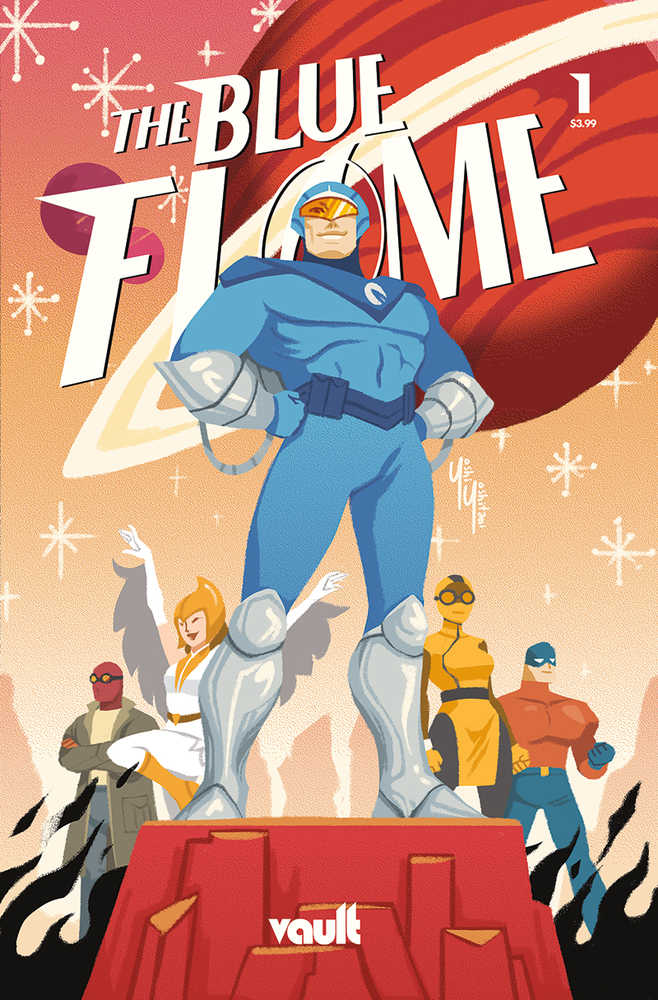 Blue Flame #1 Cover B