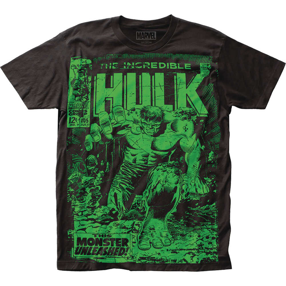Marvel The Incredible Hulk Monster Unleashed T-Shirt LG 