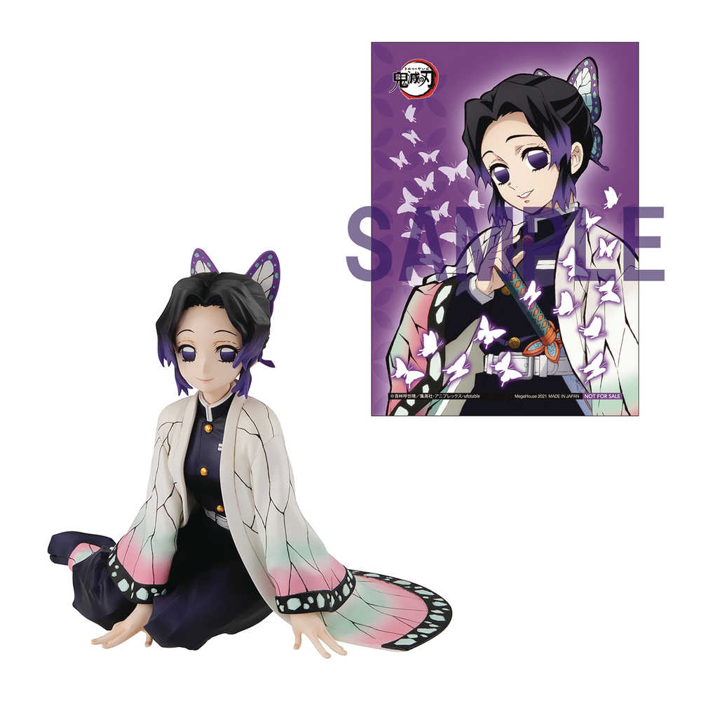Gem Ser Demon Slayer Kimetsu Shinobu Palm PVC Figure W/Gift 