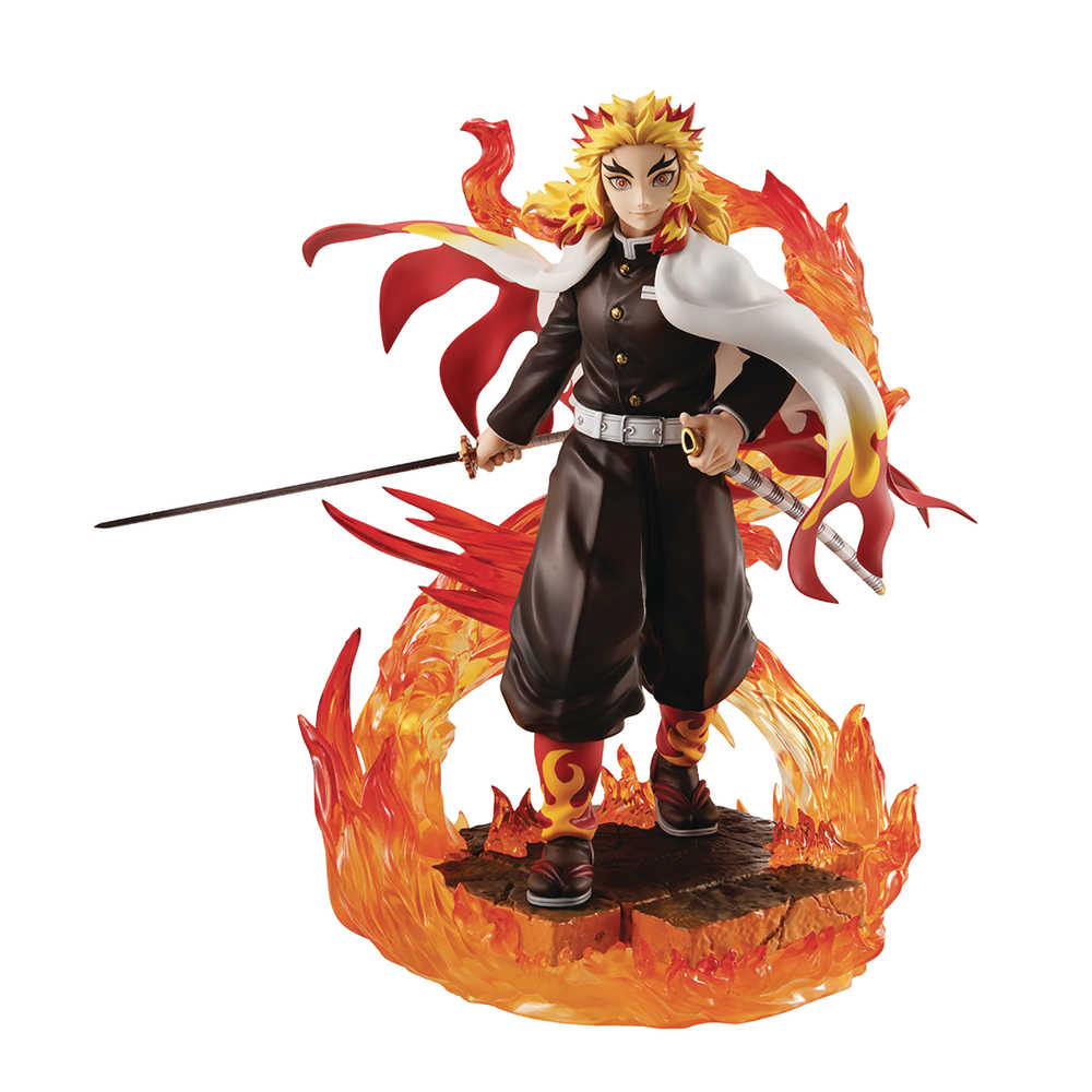 Gem Series Demon Slayer Kimetsu Rengoku Kyoujurou PVC Figure (C