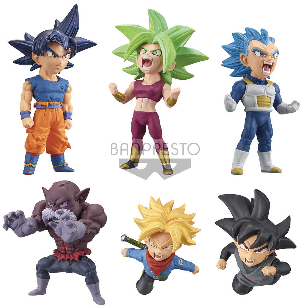 Db Super World Collector's V6 Battle Of Saiyans 12 Pc Bmb Figure Assortment (