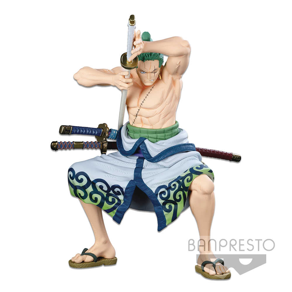 One Piece World Colosseum 3 Super Stars Zoro Figure Original (C