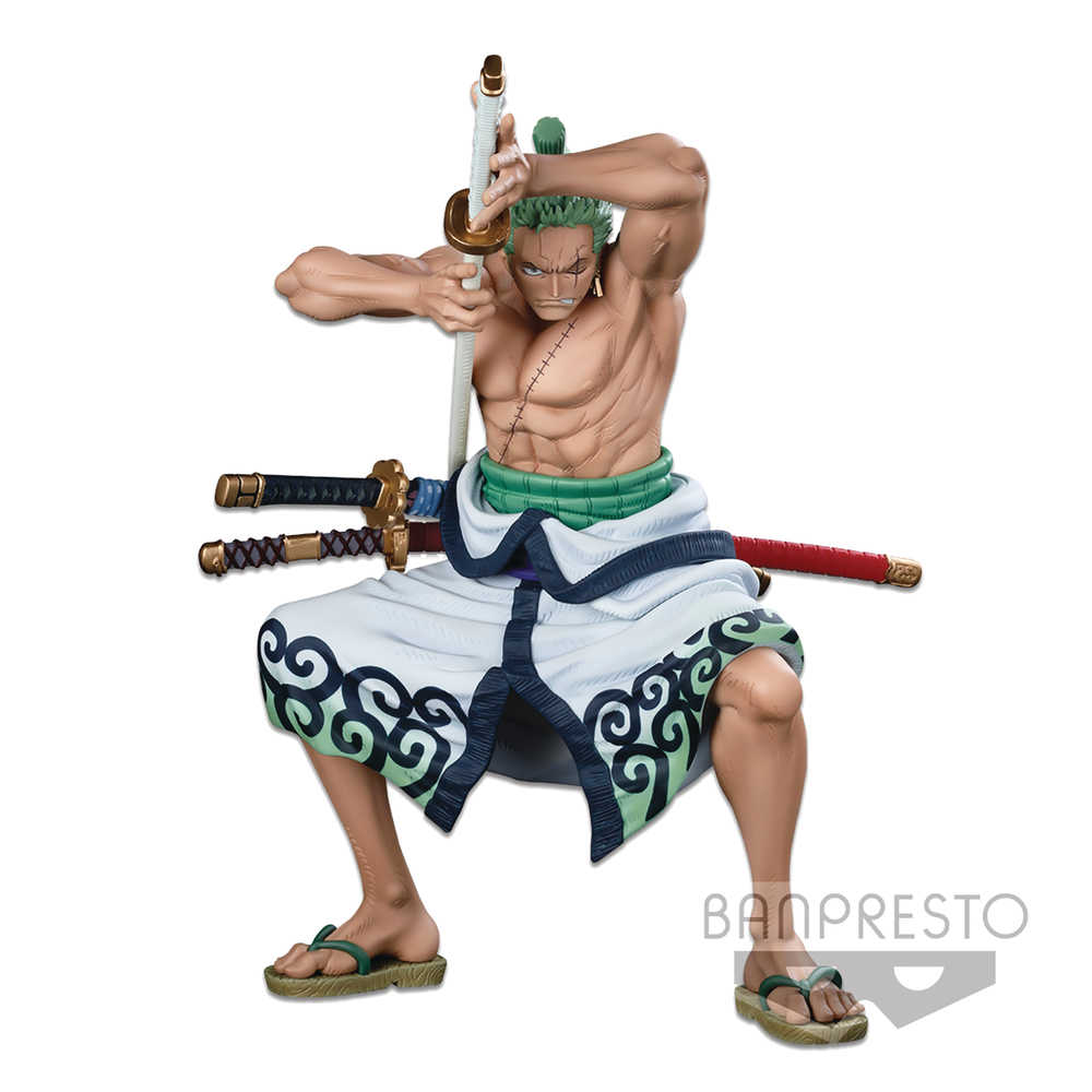 One Piece World Colosseum 3 Super Stars Zoro Figure Brush Ver (