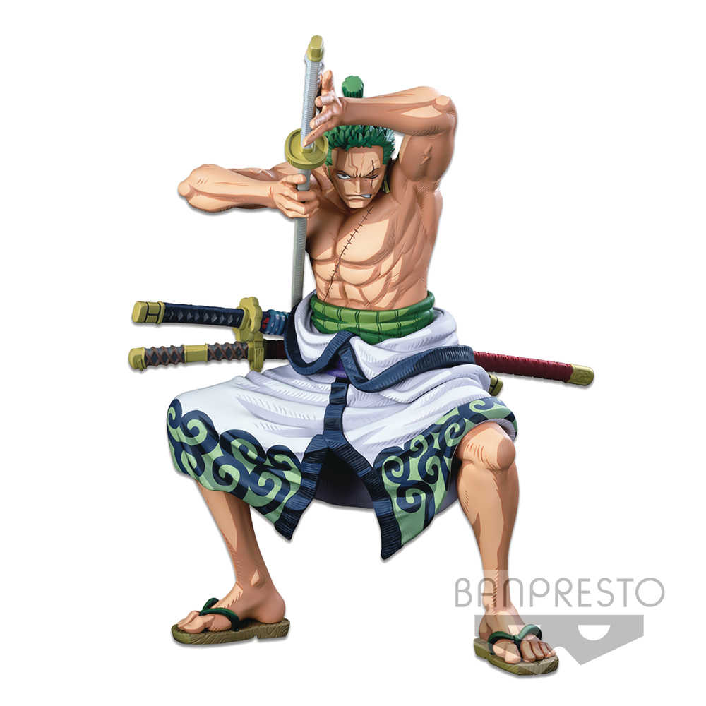 One Piece World Colosseum 3 Super Stars Zoro Figure 2 D Ver 